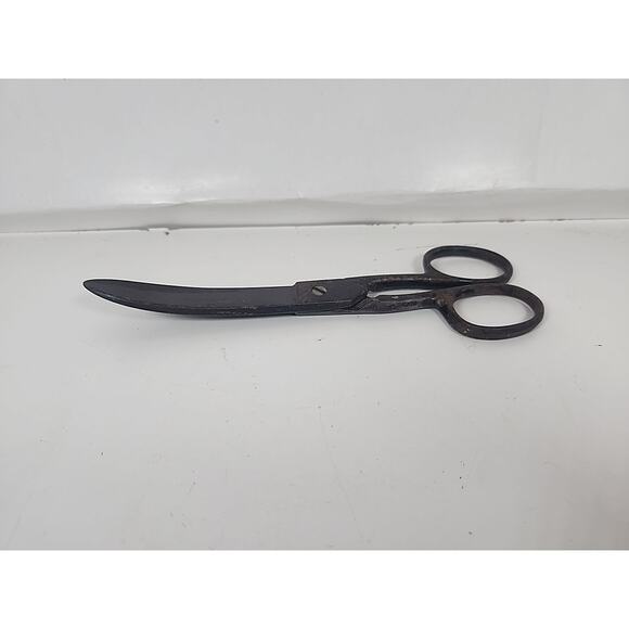 Vintage Clauss Curved Upholstery Shears Scissors No. 4208 - Picture 1 of 5